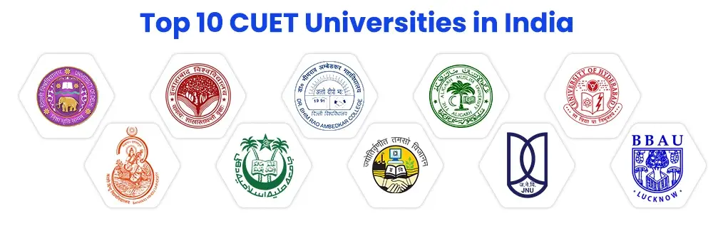 Top 10 CUET Universities in India: