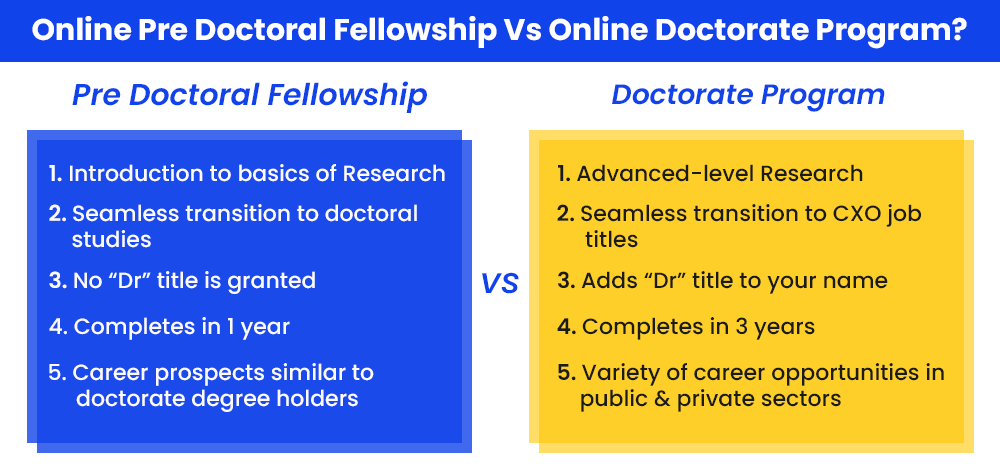 online-pre-doctoral-fellowship-vs-online-doctorate-program