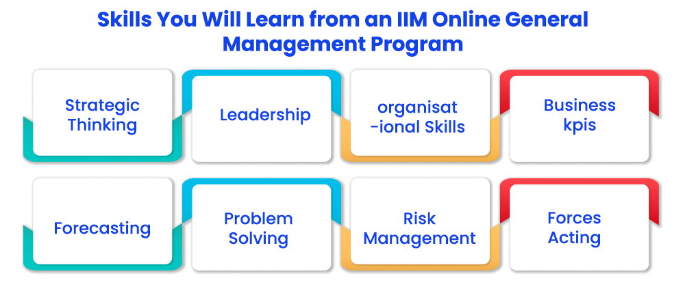 Skills You Will Learn from an IIM Online General Management Program