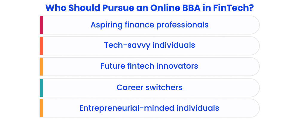 Who Should Pursue an Online BBA in FinTech? 