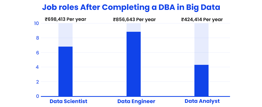 Job roles after completing a DBA in Big Data 