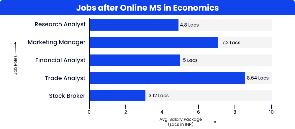 Jobs after Online MS in Economics