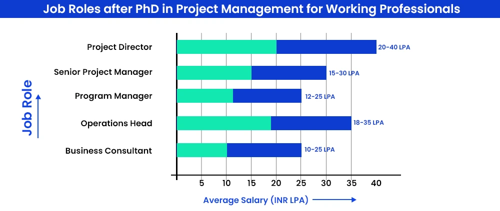  Job Roles after PhD in Project Management for Working Professionals