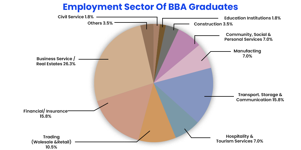 Employment Sector Of BBA Graduates